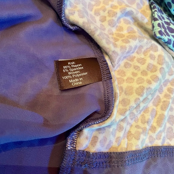 ✨Lane Bryant Open Front Cascading Topper✨ NWOT - Picture 7 of 10